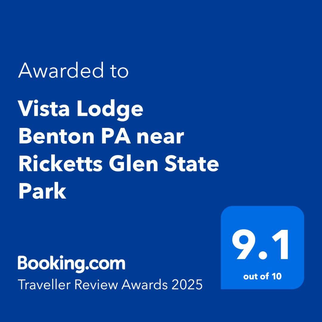 Vista Lodge Benton Pa Near Ricketts Glen State Park 외부 사진